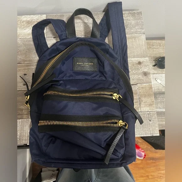Marc Jacobs | Bags | Marc Jacobs Navy Mini Backpack | Poshmark